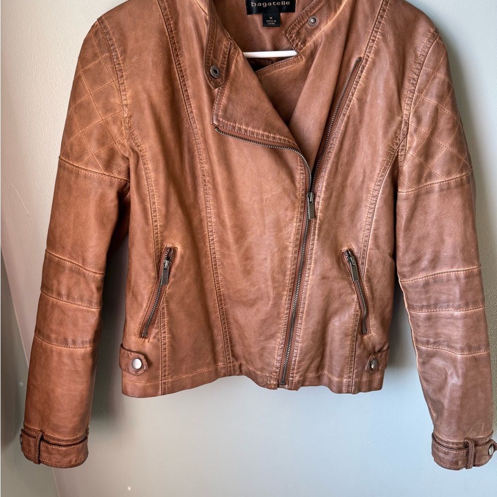 Bagatelle Brown Leather Jacket